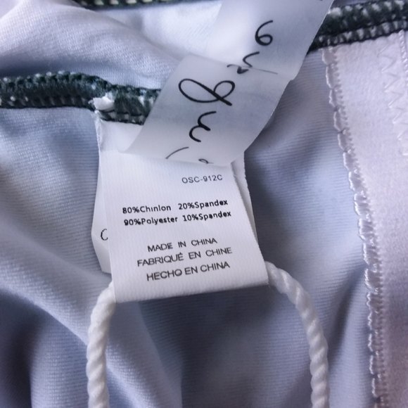 Cupshe Cactus Print Plunge One Piece Swim Suit S - Picture 9 of 12